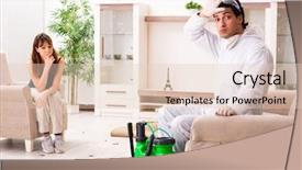  Presentation with poison control - Slides with professional contractor doing pest control background and a lemonade colored foreground