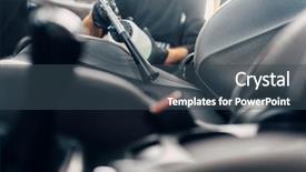  Presentation with dry cleaning - PPT theme enhanced with professional dry cleaning of car background and a  colored foreground