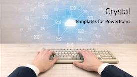  Presentation with view of cusco peru - Presentation theme enhanced with professional email writing - first person view background and a  colored foreground