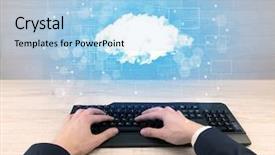  Presentation with first - Amazing presentation having professional email writing - first person view backdrop and a light blue colored foreground