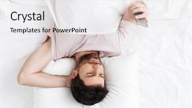  Presentation with analysis risk top view - Amazing PPT theme having professional email writing - top view of a confused backdrop and a light gray colored foreground