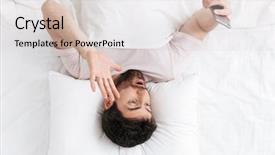  Presentation with analysis risk top view - PPT theme with professional email writing - top view of a confused background and a  colored foreground