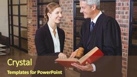  Presentation with french revolution lawyer and politician - Colorful slide set enhanced with professional judgement - male lawyer smiling while discussing backdrop and a  colored foreground