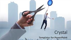  Presentation with transportation air balloon flying - Beautiful slide set featuring professional lifeline - businessman flying holding balloon backdrop and a  colored foreground