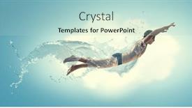  Presentation with swimmer - 