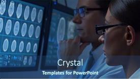  Presentation with neurosurgery - Theme having professional-medical-doctors-are-maksing background and a ocean colored foreground