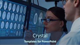  Presentation with neurosurgery - Slide set with professional-medical-doctors-are-maksing background and a ocean colored foreground