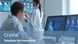  Presentation with cardiology research - Presentation consisting of professional-medical-doctors-are-maksing background and a teal colored foreground