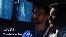  Presentation with neurosurgery - Audience pleasing PPT theme consisting of professional-medical-doctors-working backdrop and a navy blue colored foreground