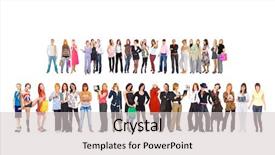  Presentation with diversity - Cool new presentation with professional network - model diversity leadership backdrop and a  colored foreground