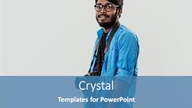  Presentation with blue professional - Slides consisting of professional-photographer-having-dslr-camera background and a teal colored foreground