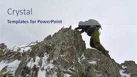  Presentation with winter weather - Amazing theme having professional-photographer-outdoor-in-winter backdrop and a sky blue colored foreground