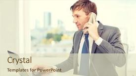  Presentation with business technology internet and network - Presentation theme having professional tax - technology business internet and office background and a soft green colored foreground