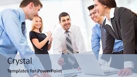  Presentation with group of people praying to god - PPT theme consisting of safari - spots game - mother spotted background and a gray colored foreground.