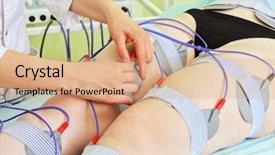  Presentation with hip - Audience pleasing presentation theme consisting of professionalism medicine - procedure for women hip backdrop and a  colored foreground