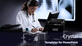  Presentation with multiracial team of young doctors stacking hands - Audience pleasing slide set consisting of professionalism medicine - young female doctor works backdrop and a wine colored foreground