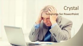  Presentation with nonverbal business communication - Theme with professtional communicationo taxes - business technologym communication and office background and a  colored foreground