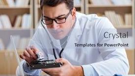  Presentation with adultery concept of broken marriage - Slides featuring proffesional-repairman-repairing-broken-hard background and a light blue colored foreground