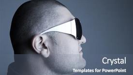  Presentation with personality - Cool new PPT layouts with profile of a 25 year backdrop and a  colored foreground