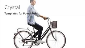  Presentation with shot - Audience pleasing PPT theme consisting of profile-shot-of-a-casual backdrop and a white colored foreground