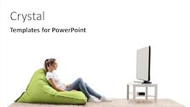  Presentation with white green - Colorful slide deck enhanced with profile-shot-of-a-casual backdrop and a white colored foreground