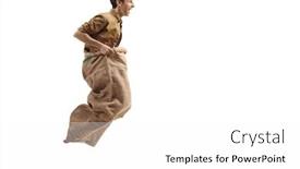  Presentation with shot - Beautiful theme featuring profile-shot-of-a-young backdrop and a white colored foreground