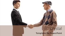  Presentation with black hands - Presentation design enhanced with profile-shot-of-a-young background and a  colored foreground