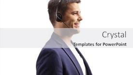  Presentation with dispatch - PPT layouts featuring profile-shot-of-a-young background and a light gray colored foreground