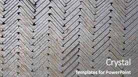  Presentation with welding - Theme with profiles made of steel background and a gray colored foreground