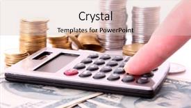  Presentation with profit loss - Beautiful slides featuring profit loss - calculation of financial growth backdrop and a lemonade colored foreground