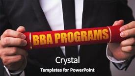  Presentation with health programs - Slides having programming - bba programs background and a black colored foreground