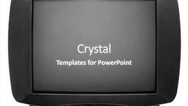 Presentation with programming - Slide deck having programming - vintage large screen stereo crt background and a gray colored foreground