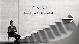  Presentation with law media - Audience pleasing presentation theme consisting of progressive law - elegant businessman read old book backdrop and a  colored foreground