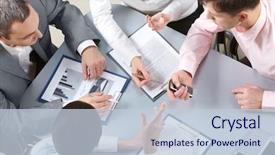  Presentation with project - Amazing PPT layouts having project - four businesswomen sitting at table backdrop and a lemonade colored foreground