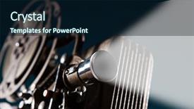  Presentation with life history - Audience pleasing presentation consisting of old style movie projector still backdrop and a  colored foreground