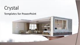  Presentation with dream - Cool new slides with project - realize your interior dream mixed backdrop and a sky blue colored foreground