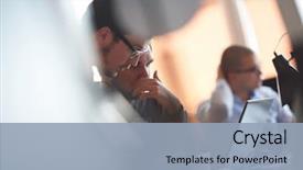  Presentation with project - Cool new presentation with project - startup business people group working backdrop and a light blue colored foreground