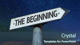  Presentation with moon in the starry night - Beautiful theme featuring project acheievement next steps free - beginning sign with a beautiful backdrop and a  colored foreground