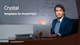  Presentation with corporate financial analysis - Slide deck having project cost - financial specialist working late background and a gray colored foreground