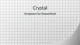  Presentation with paper line - Theme featuring project design matrix - gray line graph grid paper background and a white colored foreground