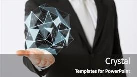  Presentation with virtual technology - Audience pleasing slide deck consisting of project design matrix - technology virtual reality science business backdrop and a black colored foreground