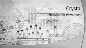  Presentation with financing - Amazing slide set having project financing - back view of businesswoman standing backdrop and a light gray colored foreground