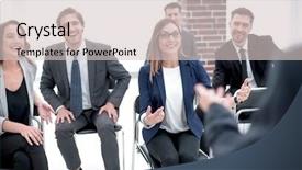  Presentation with financial report - Presentation having project offer - discussing corporate financial report background and a lemonade colored foreground