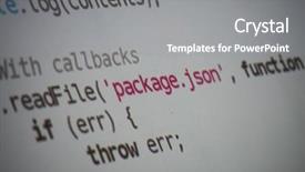  Presentation with projector - Beautiful presentation featuring projector screen at programming backdrop and a gray colored foreground