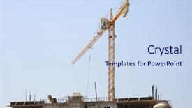  Presentation with pipeline construction - Amazing slides having projects pipeline - construction of a new residential backdrop and a sky blue colored foreground