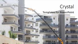  Presentation with new office - Amazing theme having projects pipeline - construction of a new residential backdrop and a white colored foreground