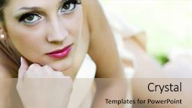  Presentation with beautiful black women smiling - Presentation with prom invitation - beautiful smiling young teenage background and a coral colored foreground