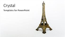  Presentation with eiffel tower paris france - Amazing slides having prominence - metal eiffel tower nickname la backdrop and a white colored foreground