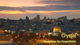  Presentation with jerusalem - Beautiful PPT layouts featuring a glass with mango backdrop and a  colored foreground.