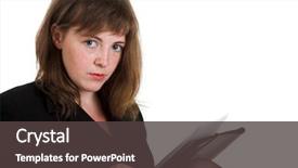  Presentation with pen - Audience pleasing PPT layouts consisting of proofreading - woman's hand pen and document backdrop and a dark gray colored foreground